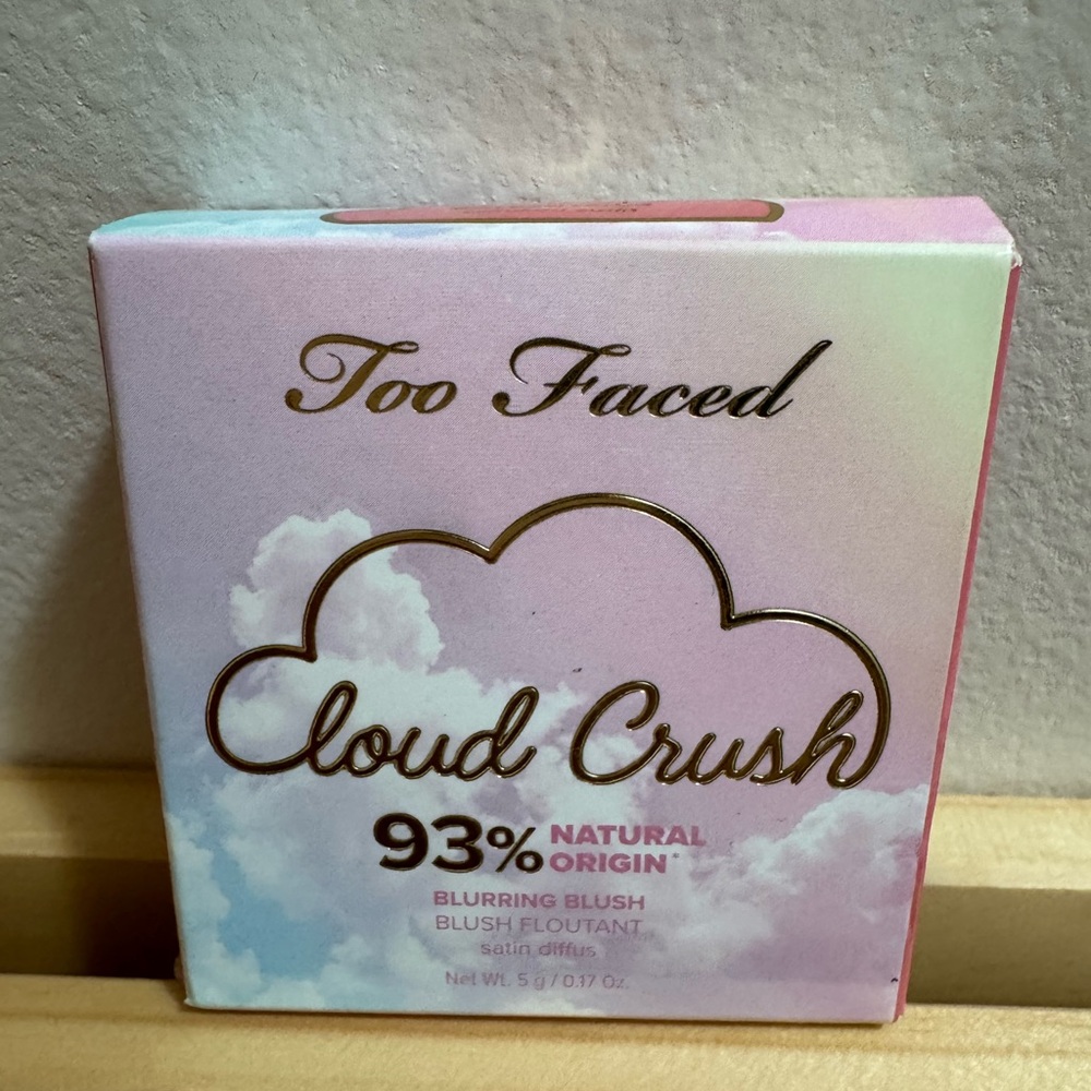 Brand New Too Faced Cloud Crush Golden House